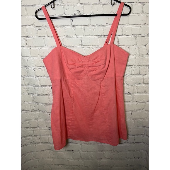 Patagonia Pink Empire Waist Tank Top Size 10 - Picture 1 of 5